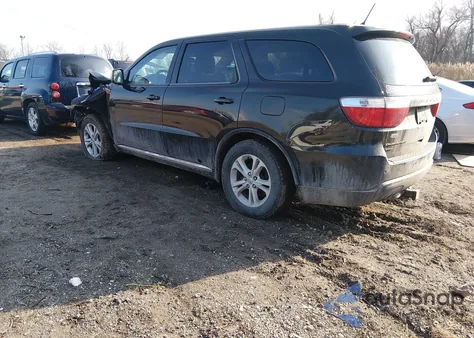 2013 Dodge Durango Sxt from USA, damaged, VIN 1C4RDJAG1DC695722